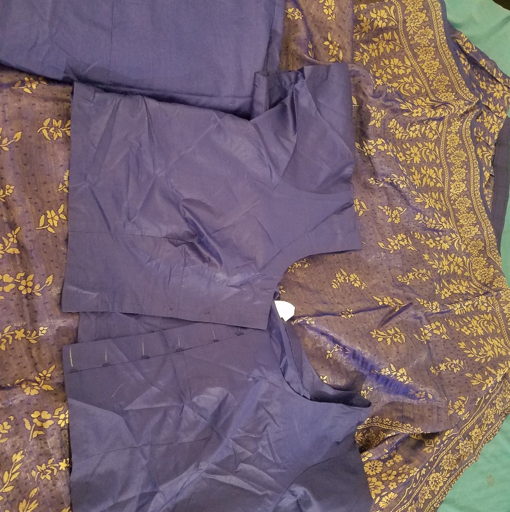 Very fancy sari set 4 pc readymade
